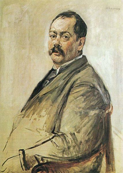 Max Liebermann Bildnis des Malers Lovis Corinth